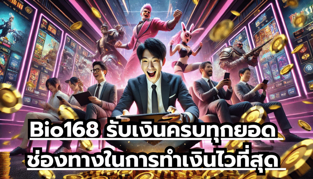 Bio168 รับเงินครบทุกยอด ช่องทางในการทำเงินไวที่สุด รางวัลเยอะ