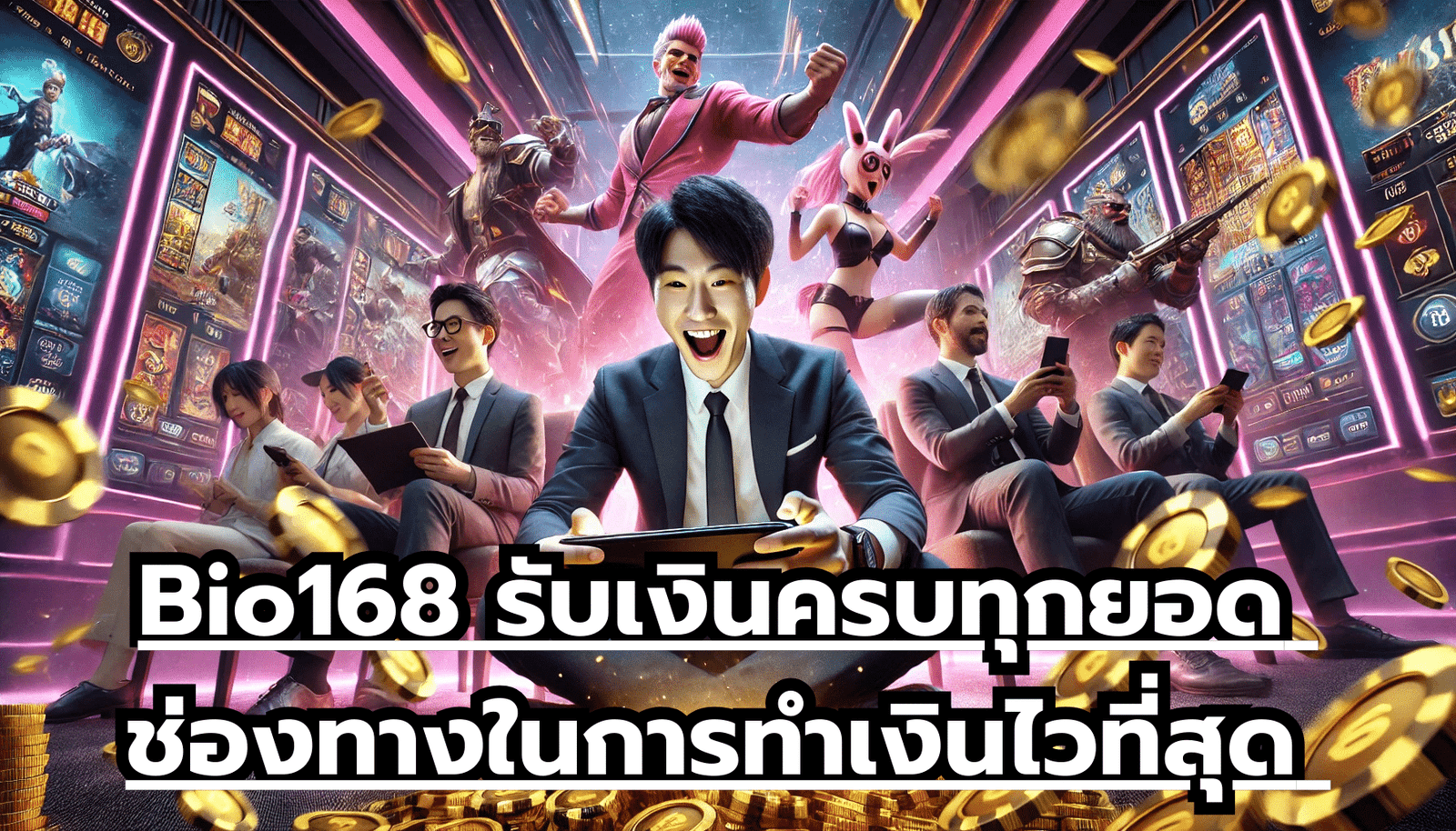 Bio168 รับเงินครบทุกยอด ช่องทางในการทำเงินไวที่สุด รางวัลเยอะ