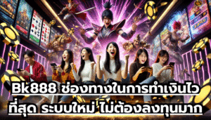 Bk888 ช่องทางในการทำเงินไวที่สุด ระบบใหม่ ไม่ต้องลงทุนมาก