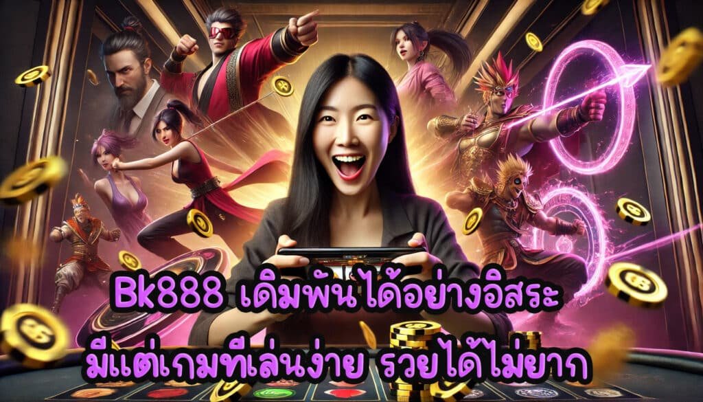 Bk888 เดิมพันได้อย่างอิสระ มีแต่เกมที่เล่นง่าย รวยได้ไม่ยาก-1